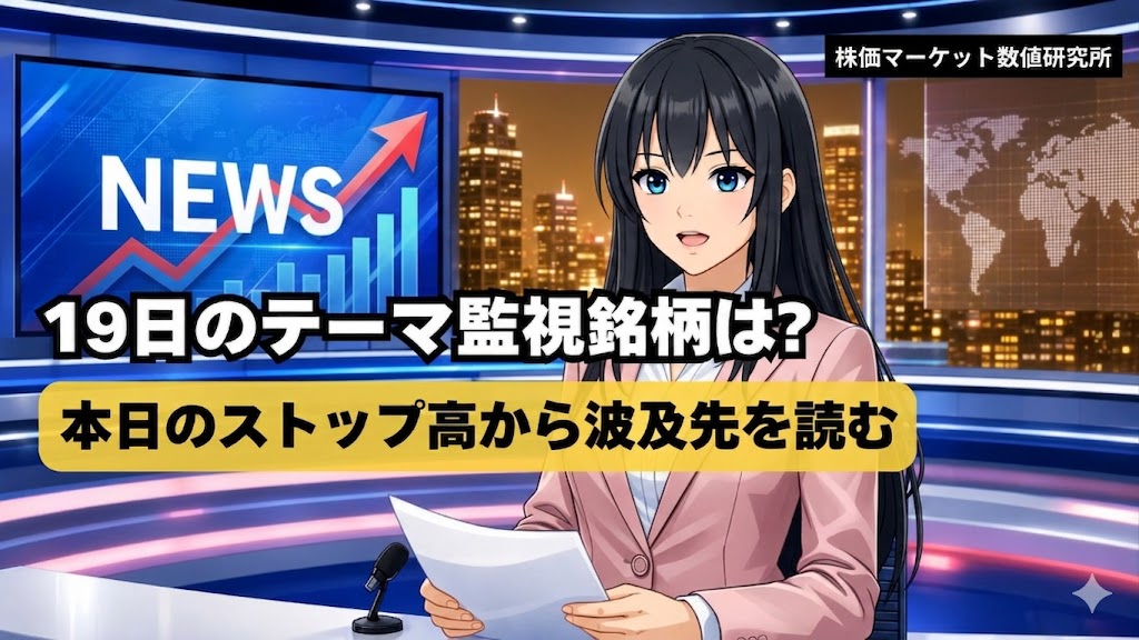【5月18日 相場分析】半導体・AI関連に短期資金集中　明日も強そうな注目銘柄を整理